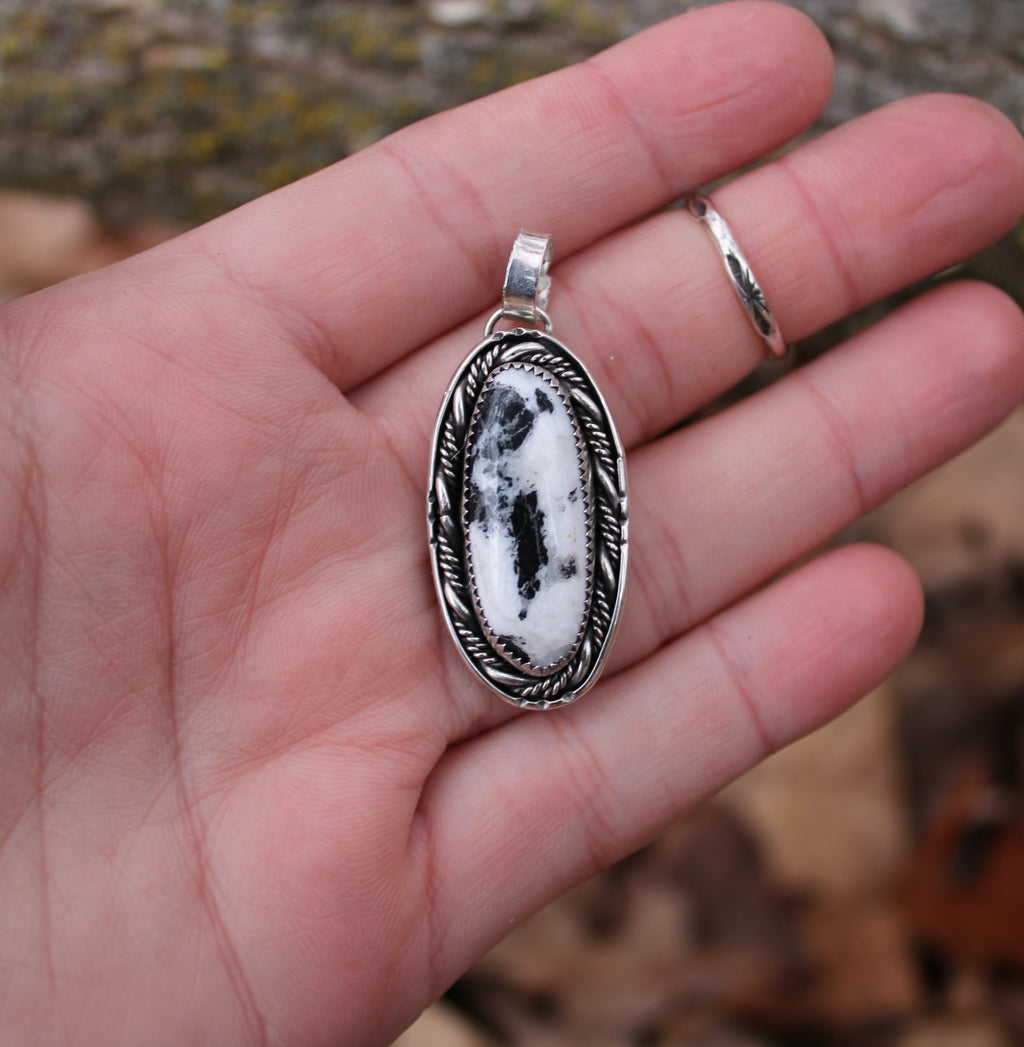 White Buffalo Pendant