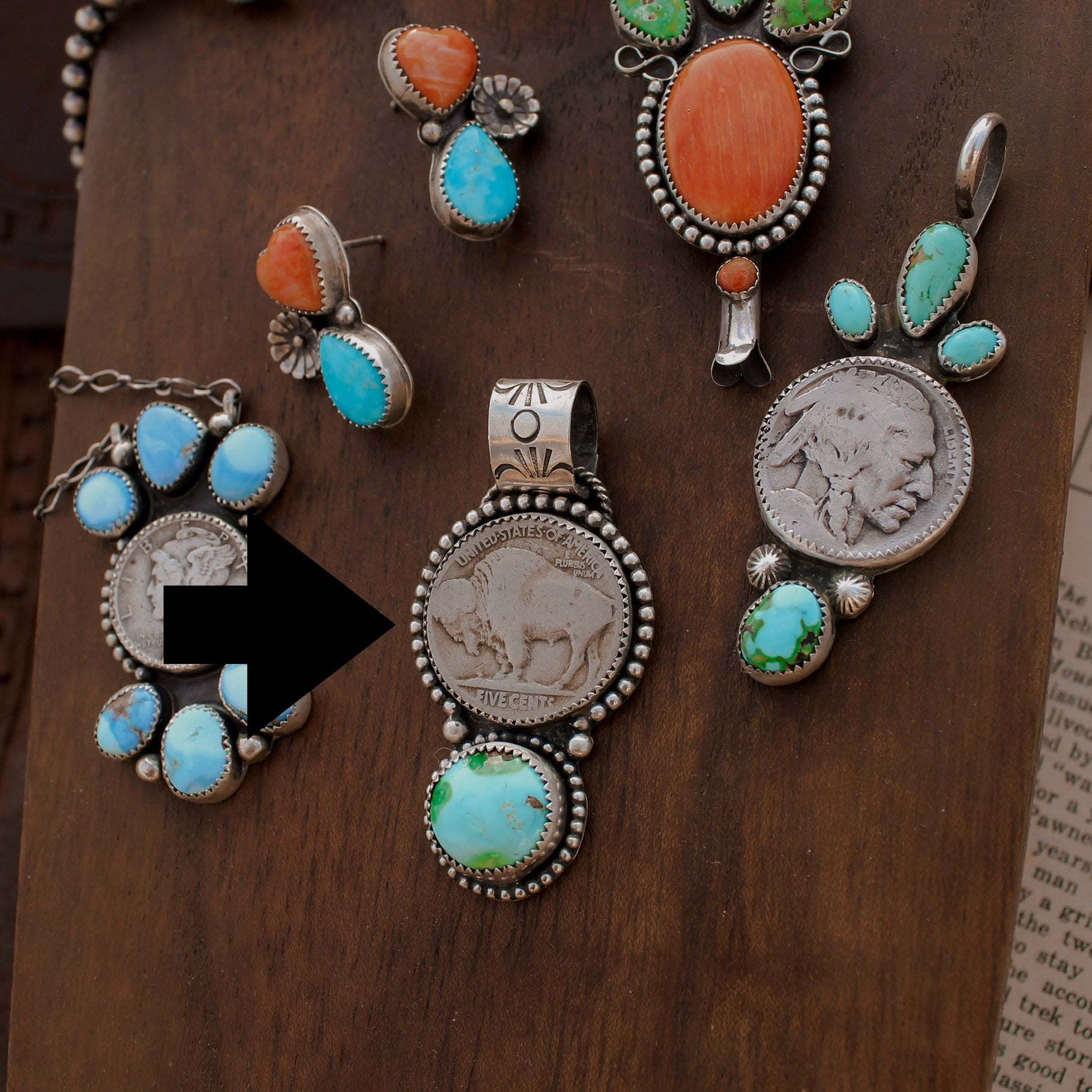 Buffalo Coin Pendant