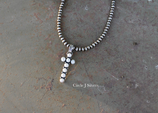 Freshwater Cross Pendant