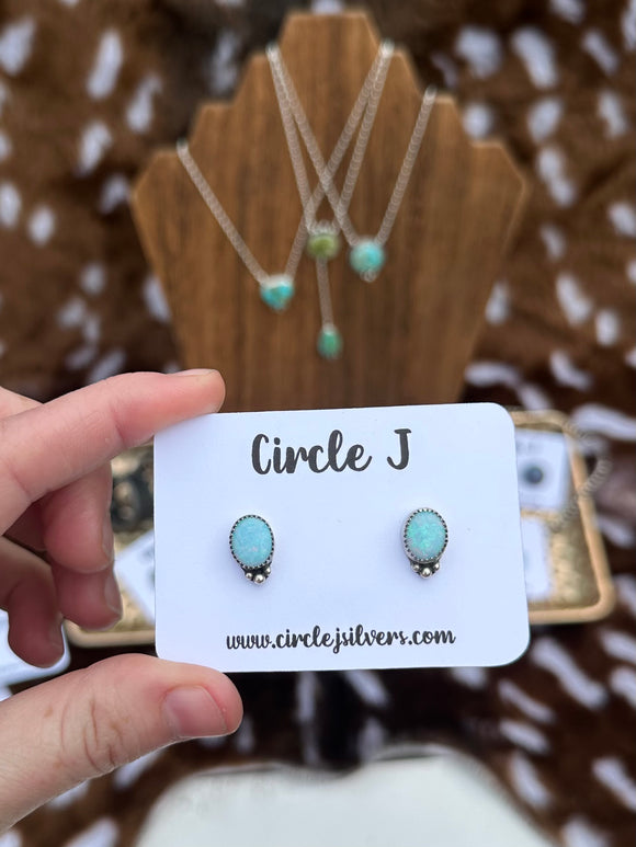 Opal Studs