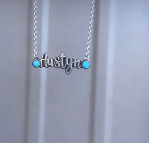 MTO name necklaces