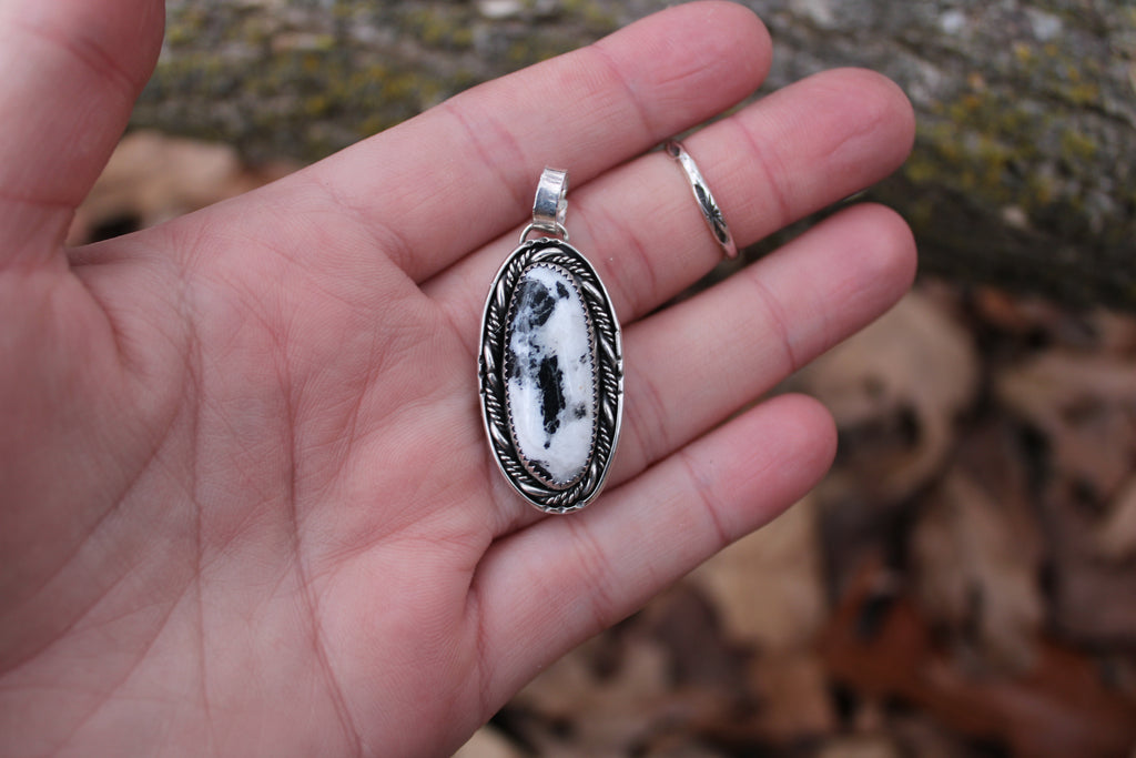 White Buffalo Pendant