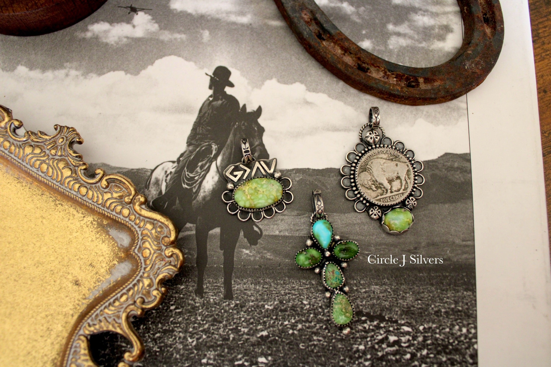 Buffalo Coin Pendant