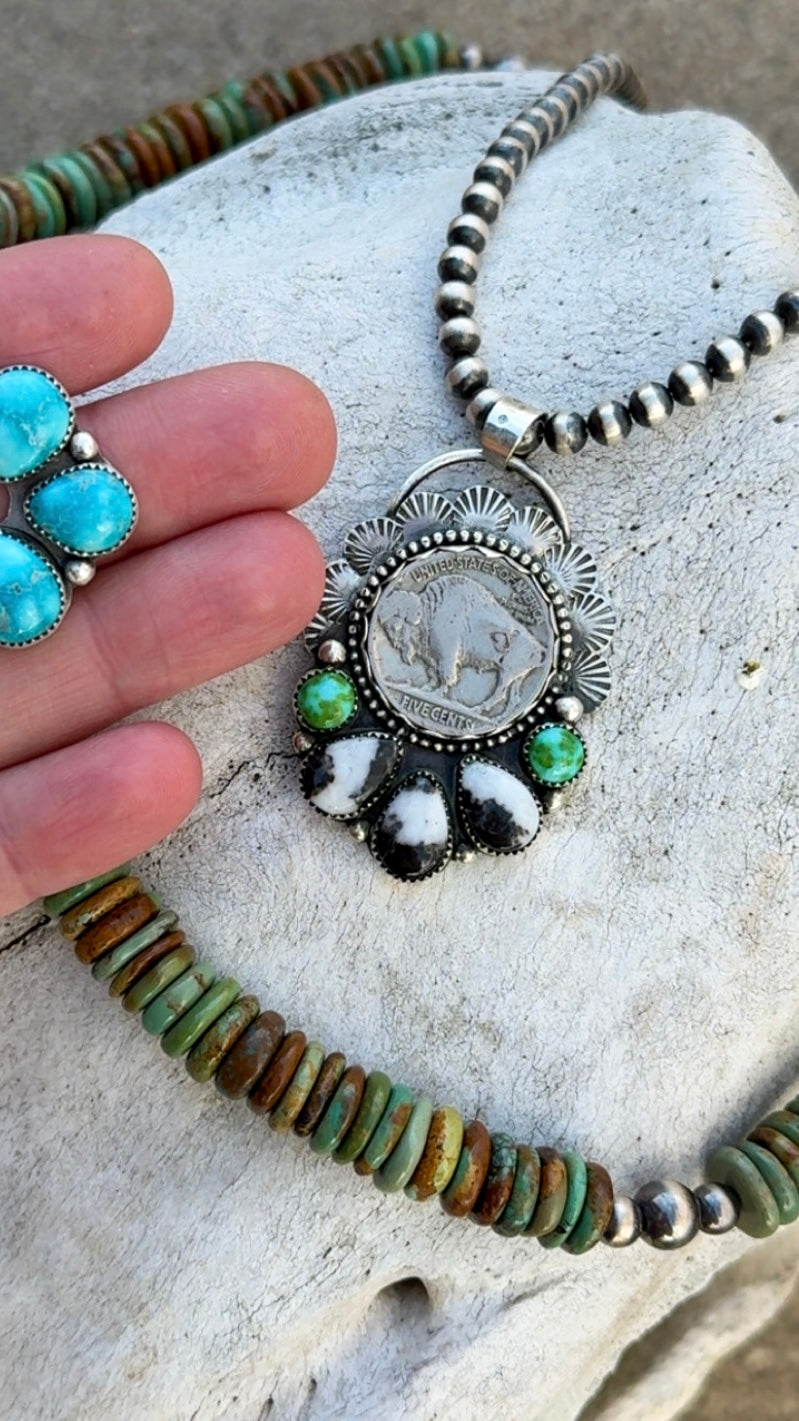 Buffalo Coin Pendant