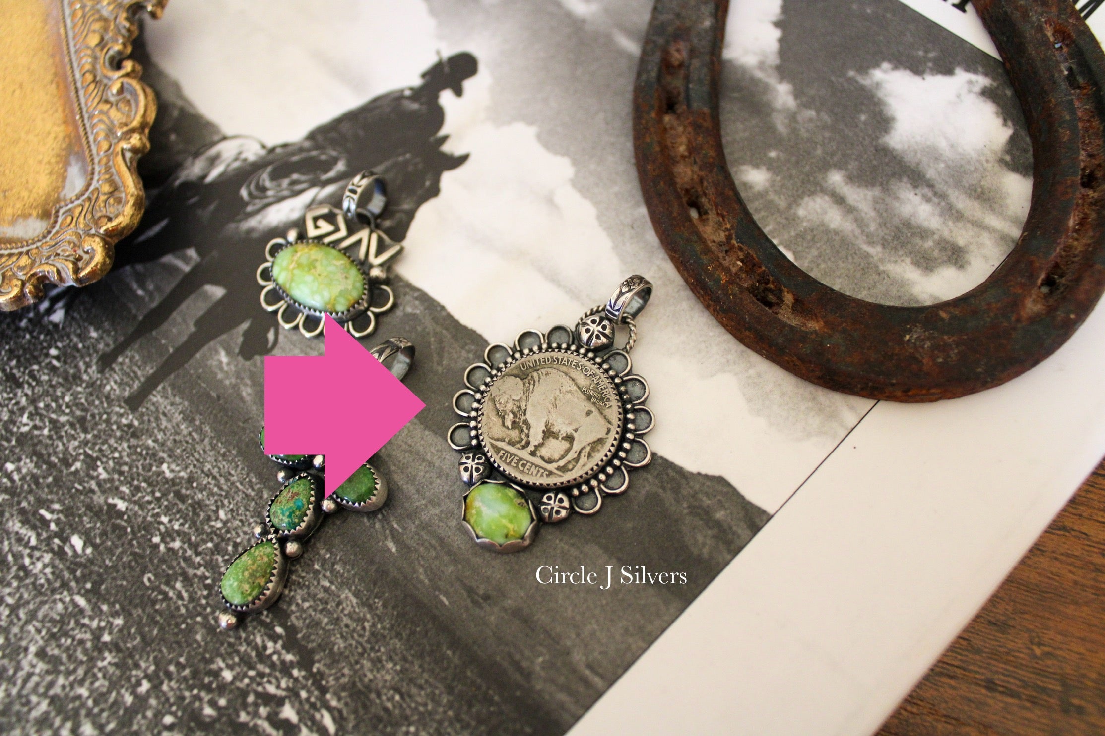 Buffalo Coin Pendant