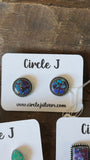 Purple Mohave Studs