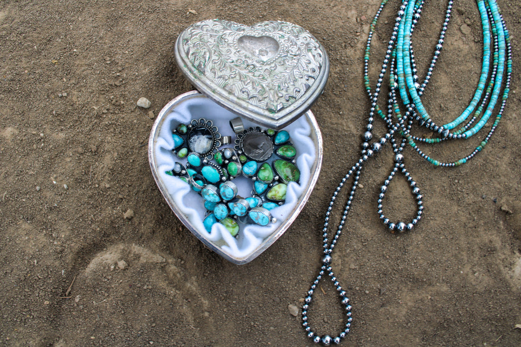 Sterling Silver Beaded Necklace