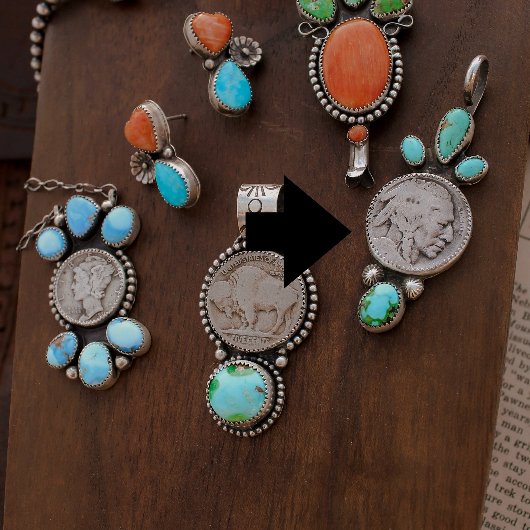 Indian Coin Pendant